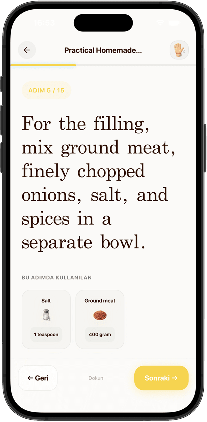 App Screen